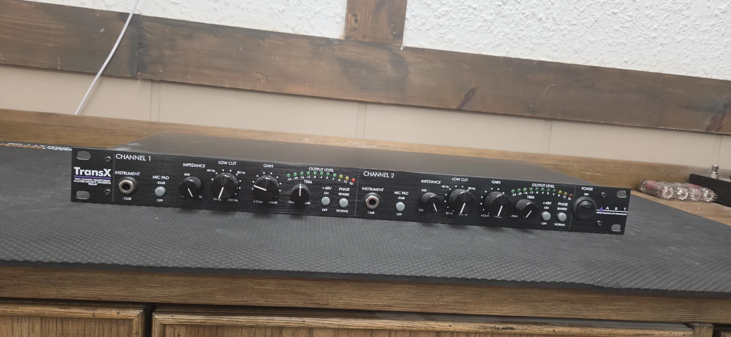 TransX 2-Channel Instrument/Mic Preamp