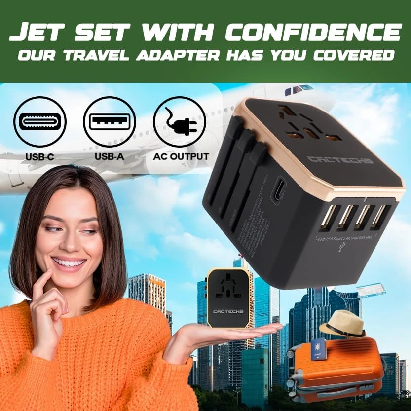 BRAND NEW - International Universal Travel Adapter - photo 2