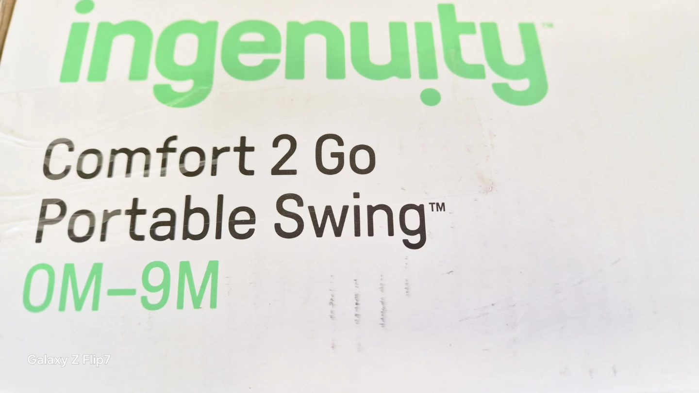 Ingenuity Comfort 2 Go Portable Swing OM-9M - photo 3