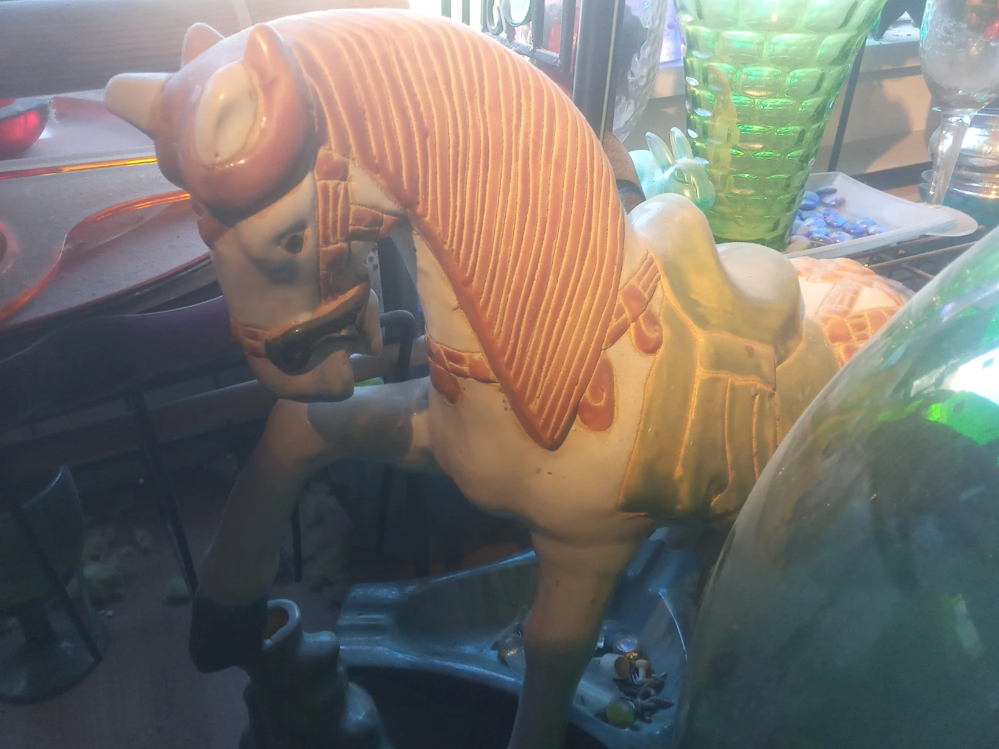 Vintage Ceramic Horse Figurine - photo 2