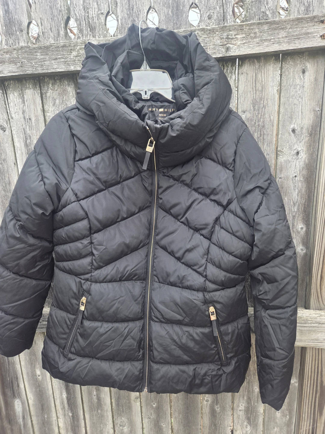 Tommy Hilfiger Black Puffer Jacket - M/M