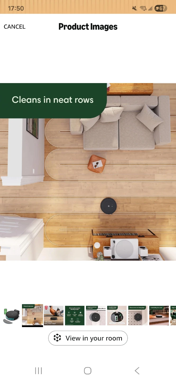 iRobot Roomba Robotic Vacuum and mop Cleaner - photo 2