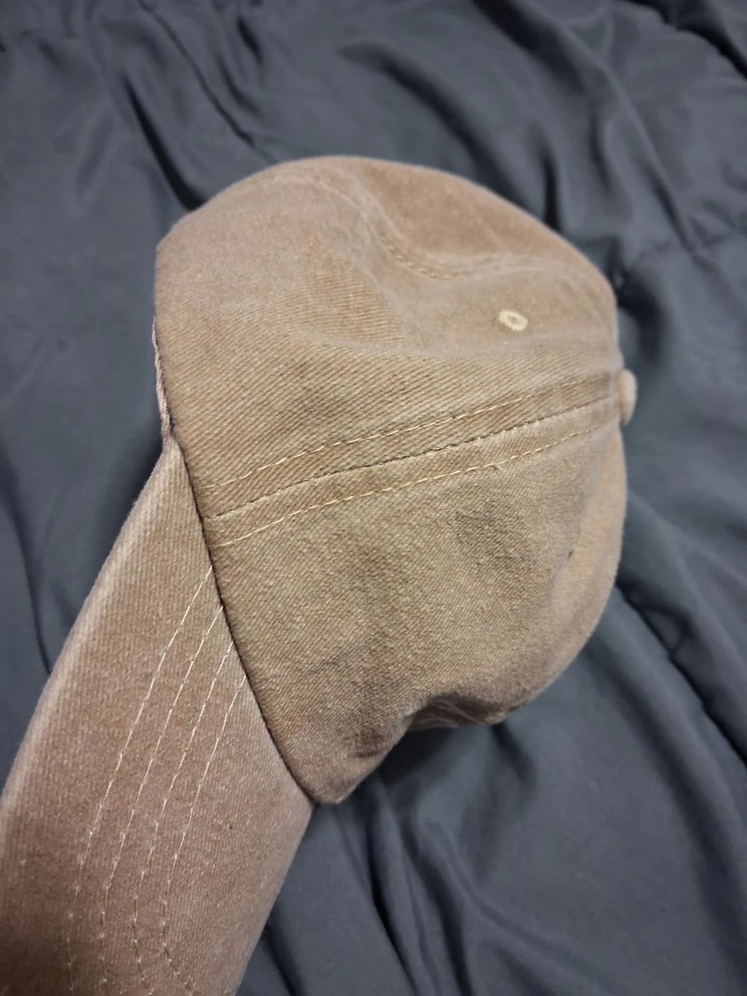 Light Brown Baseball Cap with mountain graphics - photo 5