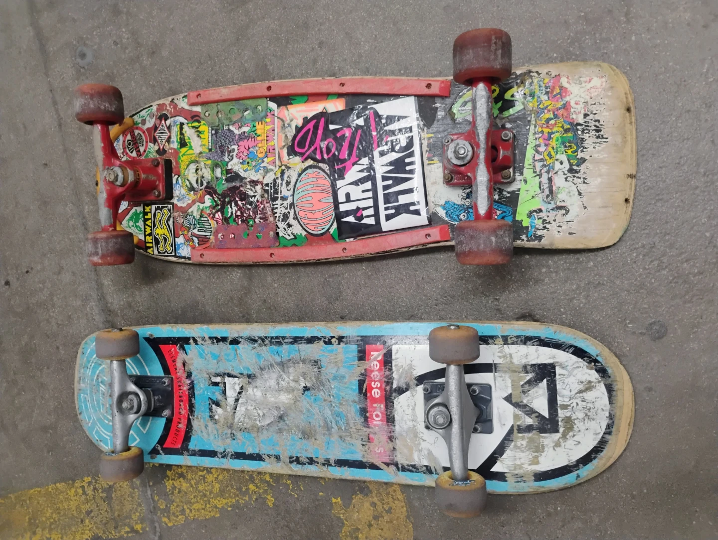 Vintage 80s Skateboard