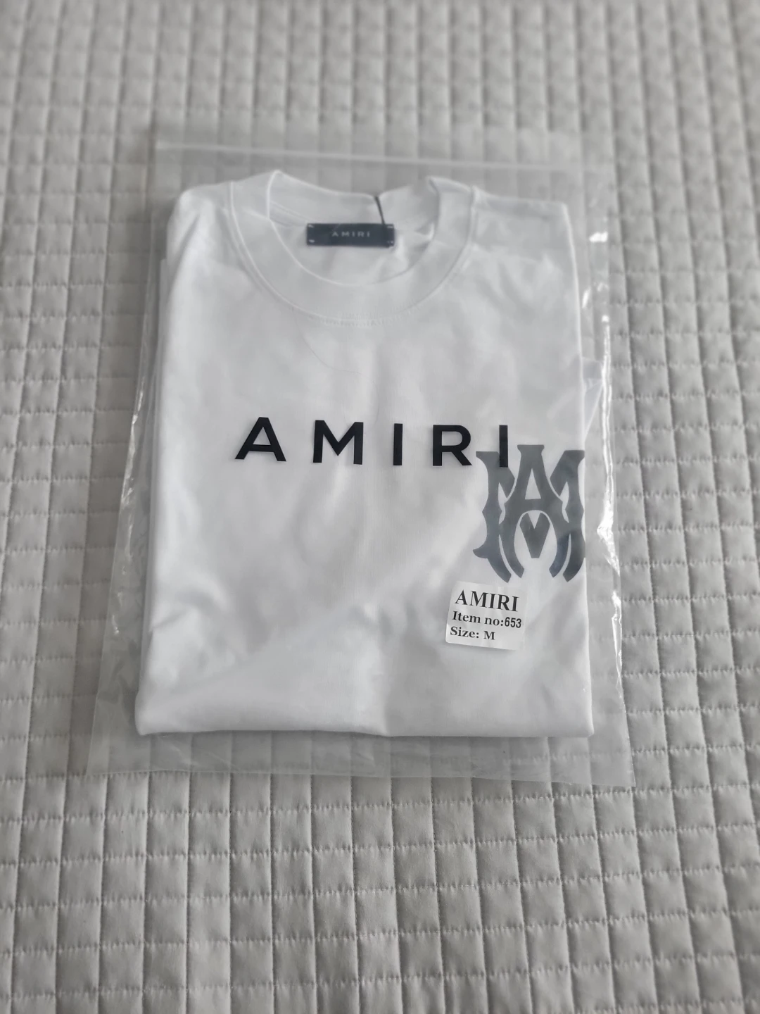 AMIRI White T-Shirt - Size M