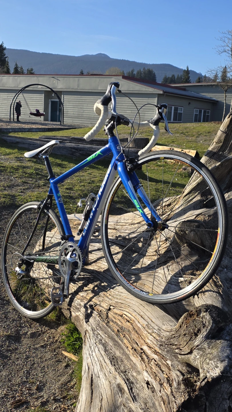 Cannondale Blue Road Bike
