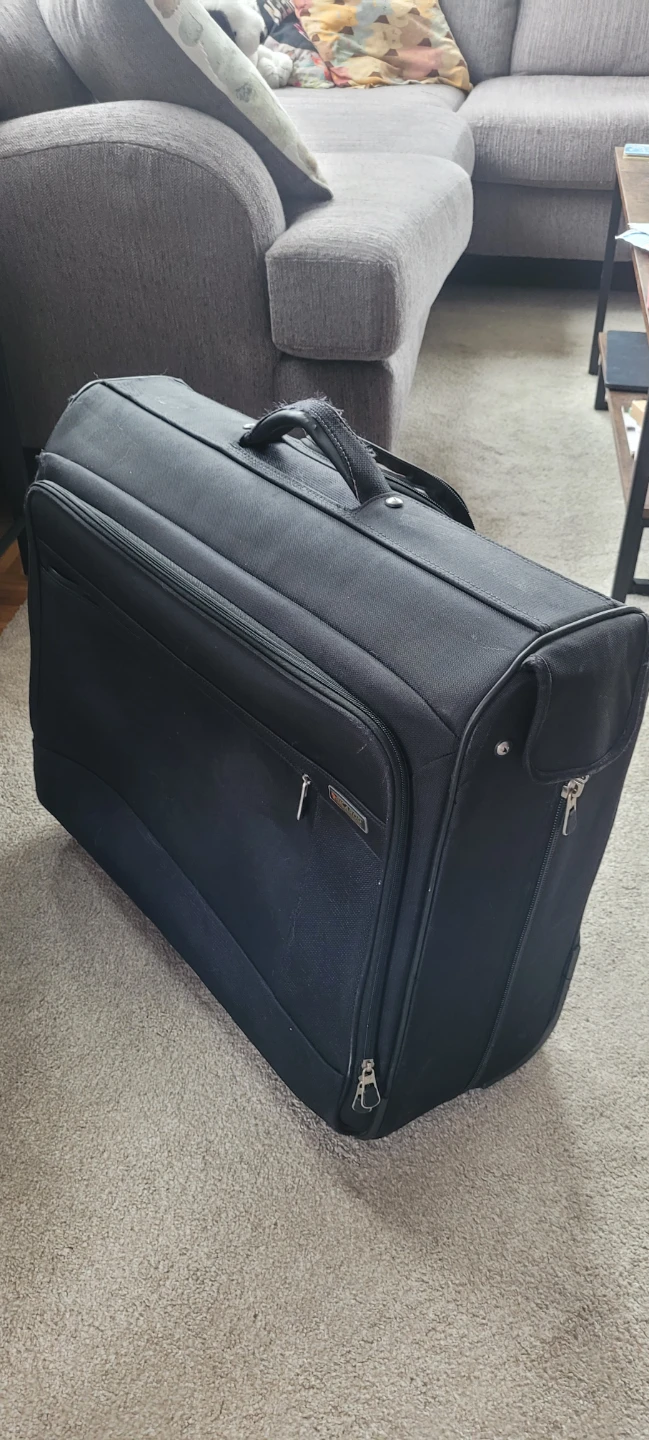 Black Rolling Suitcase