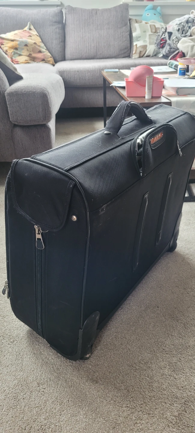 Black Rolling Suitcase - photo 2