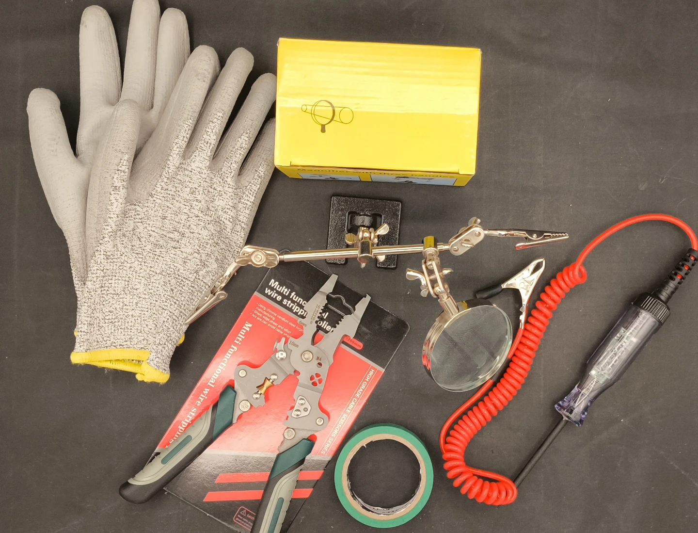 Electronics Repair Tool Kit with Magnifier - photo 2