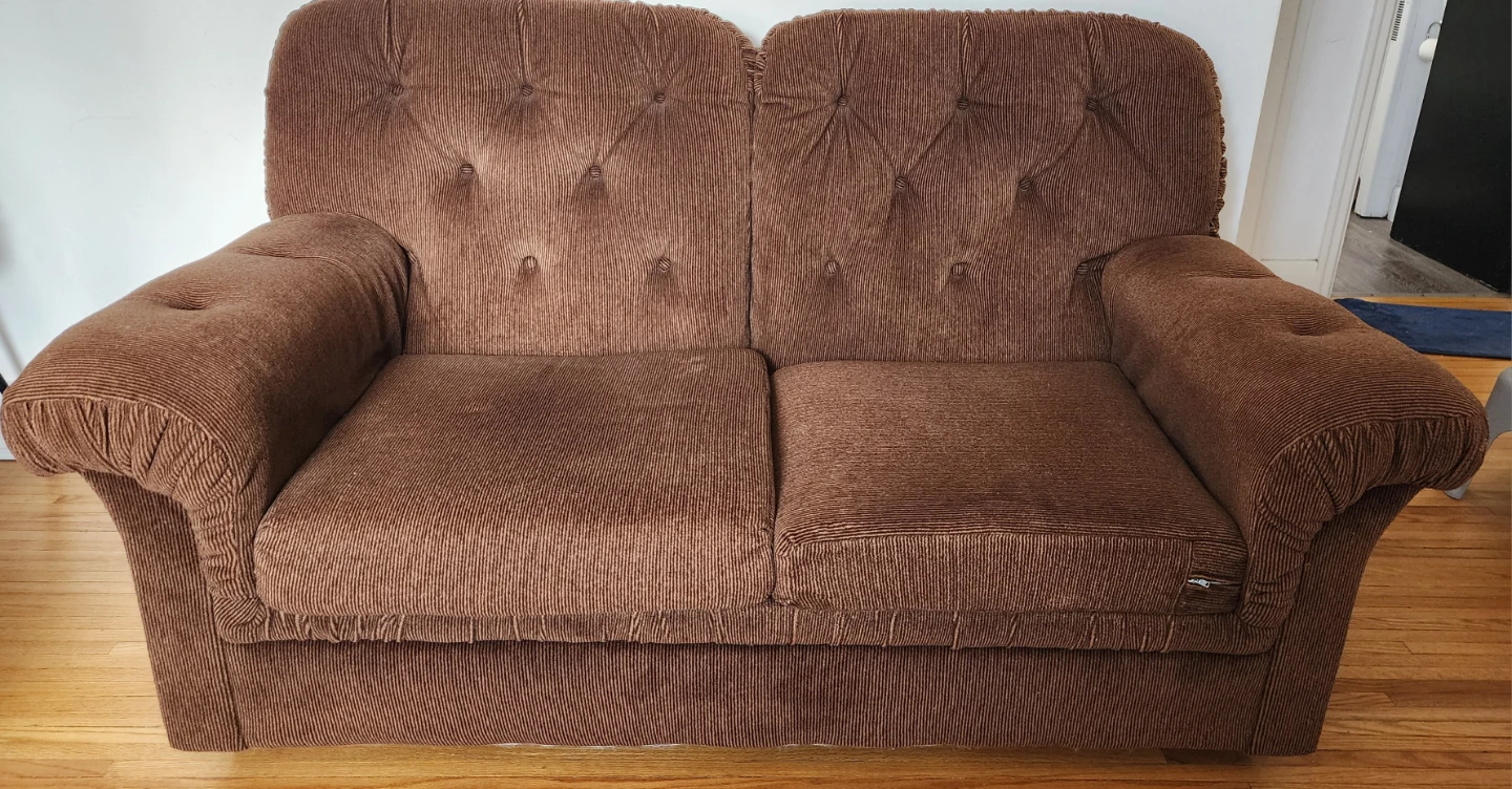 Cozy 2-Seater Sofa – Comfortable & Sturdy