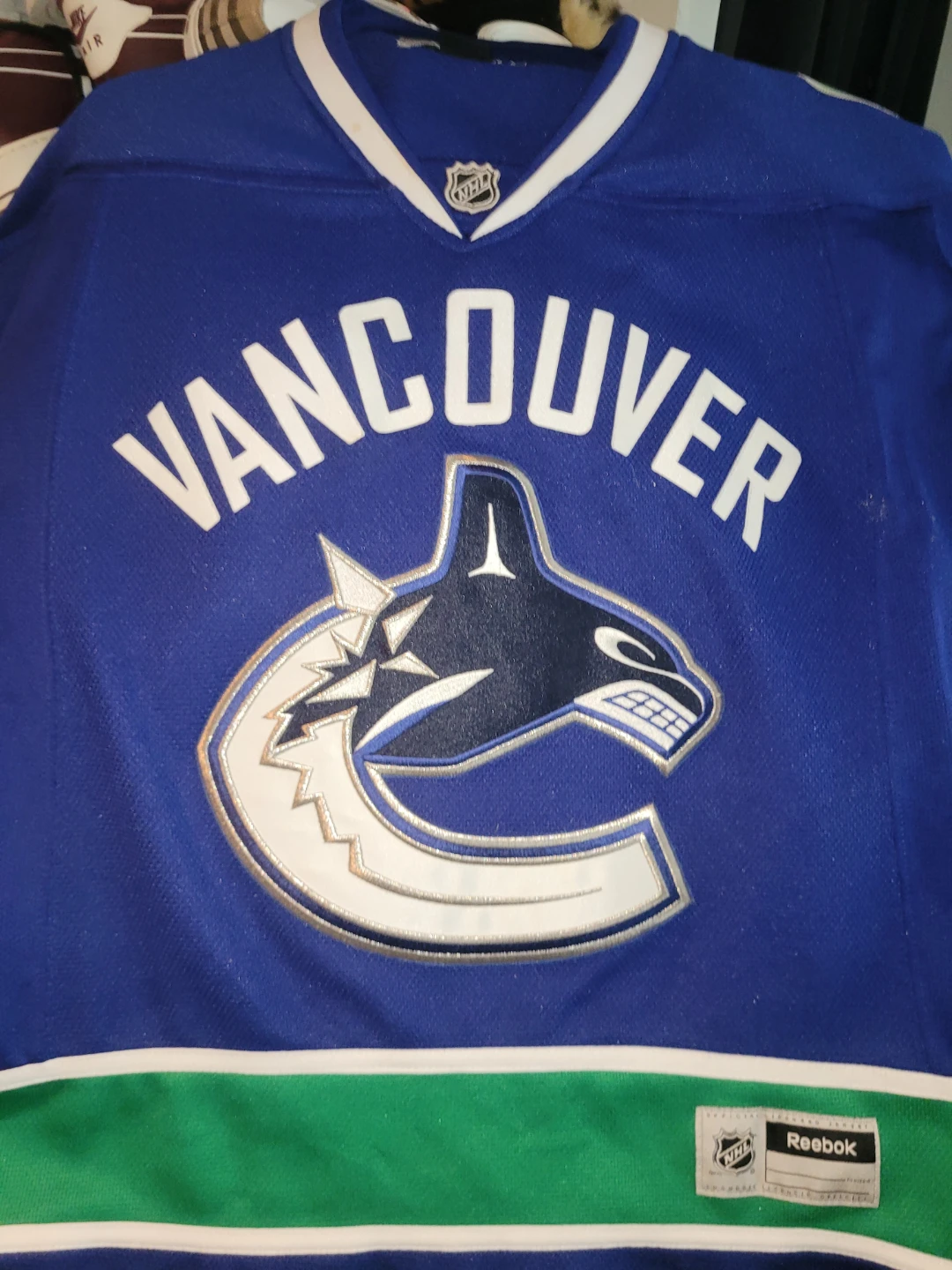 Vancouver Canucks Reebok Hockey Jersey - photo 2