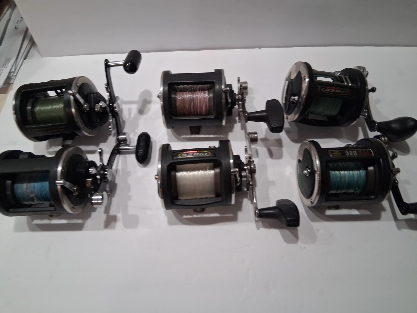 Lot of 6 Fishing Reels