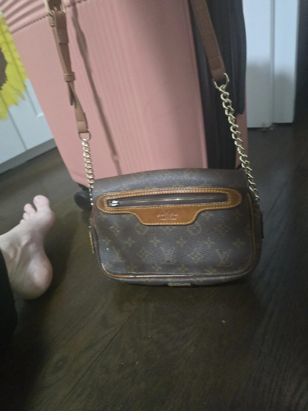 Louis Vuitton Monogram Canvas Crossbody Bag - photo 2