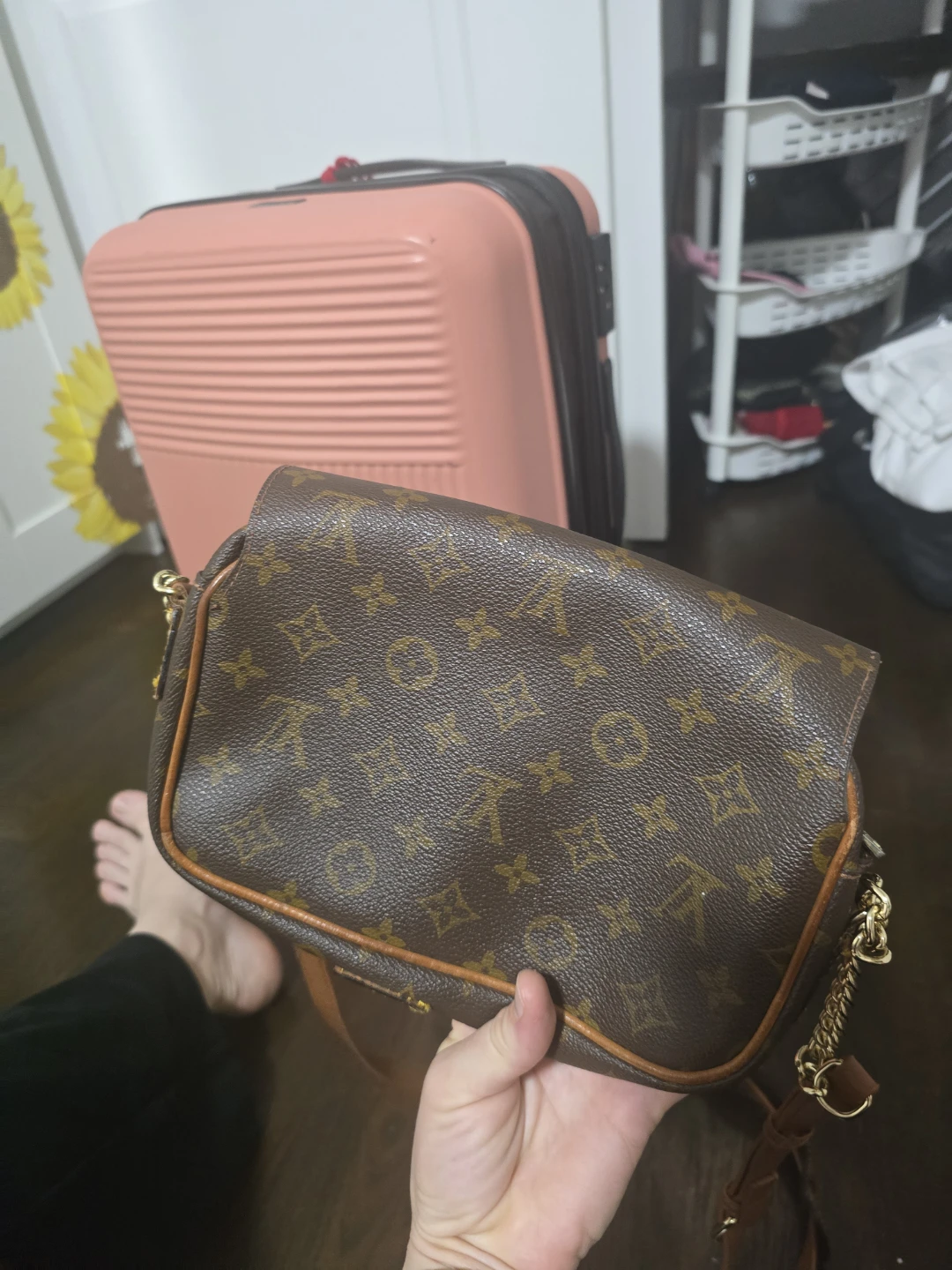 Louis Vuitton Monogram Canvas Crossbody Bag - photo 4