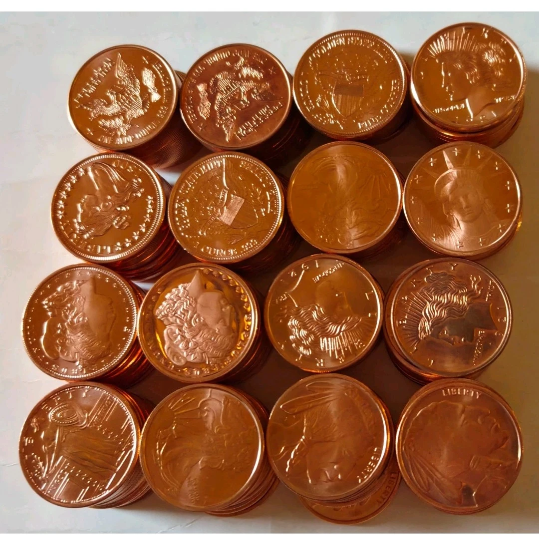 Copper Coins - Golden State Mint 1 oz