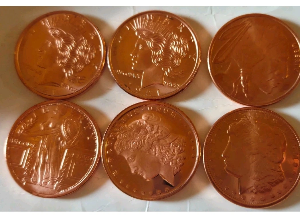 Copper Coins - Golden State Mint 1 oz - photo 3