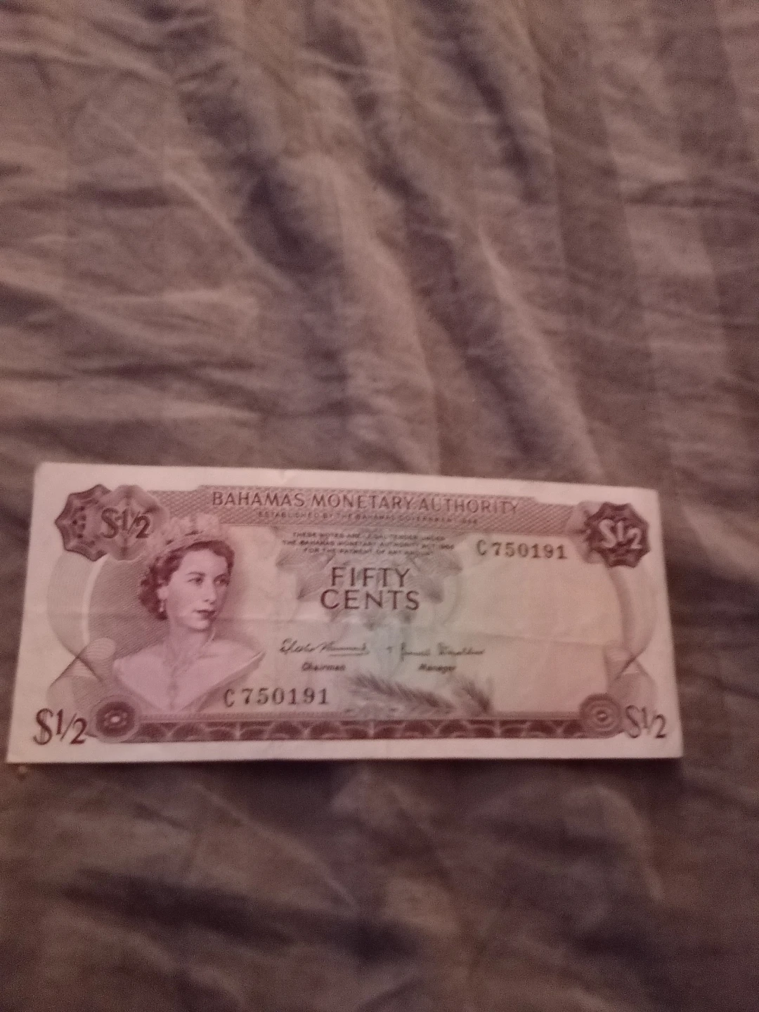 Fifty Cents Banknote - photo 3