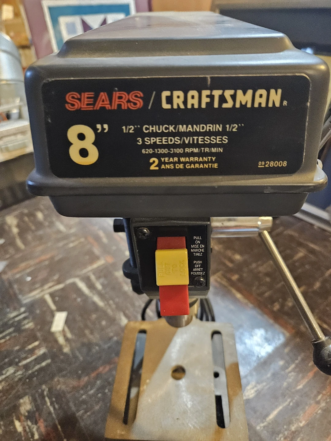 Sears Craftsman 8" 1/2" Drill Press - photo 2