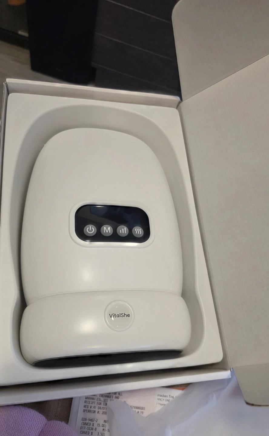 VitalShe Hand Massager with Gentle Warmth - photo 2