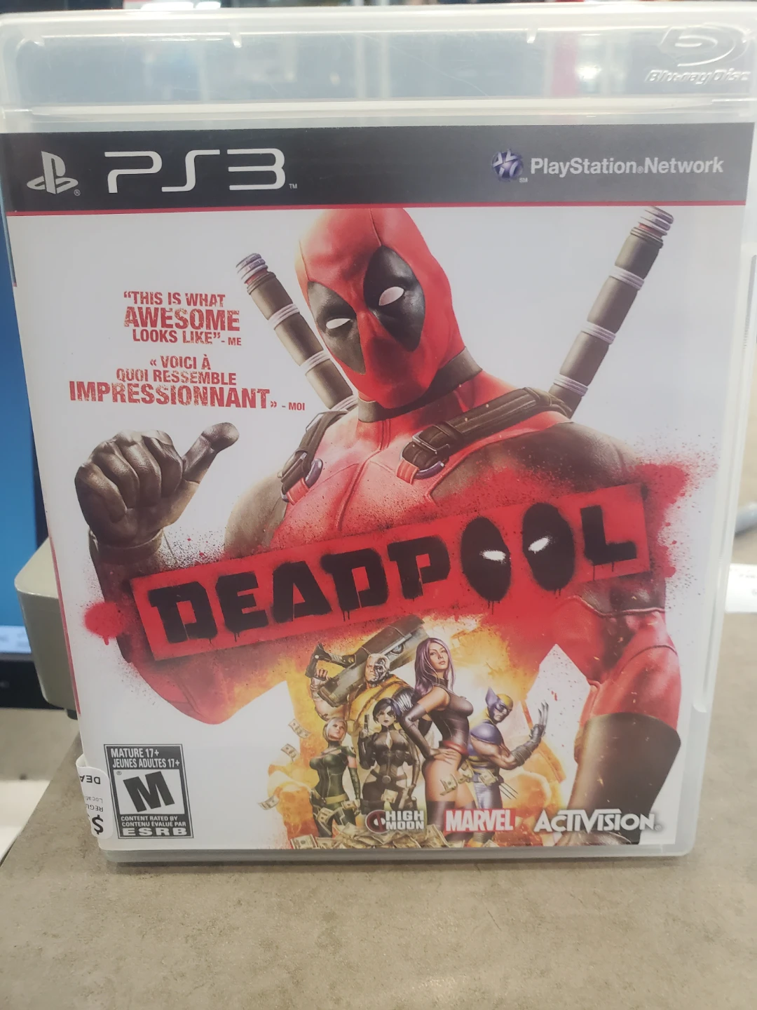 Deadpool Video Game for PlayStation 3