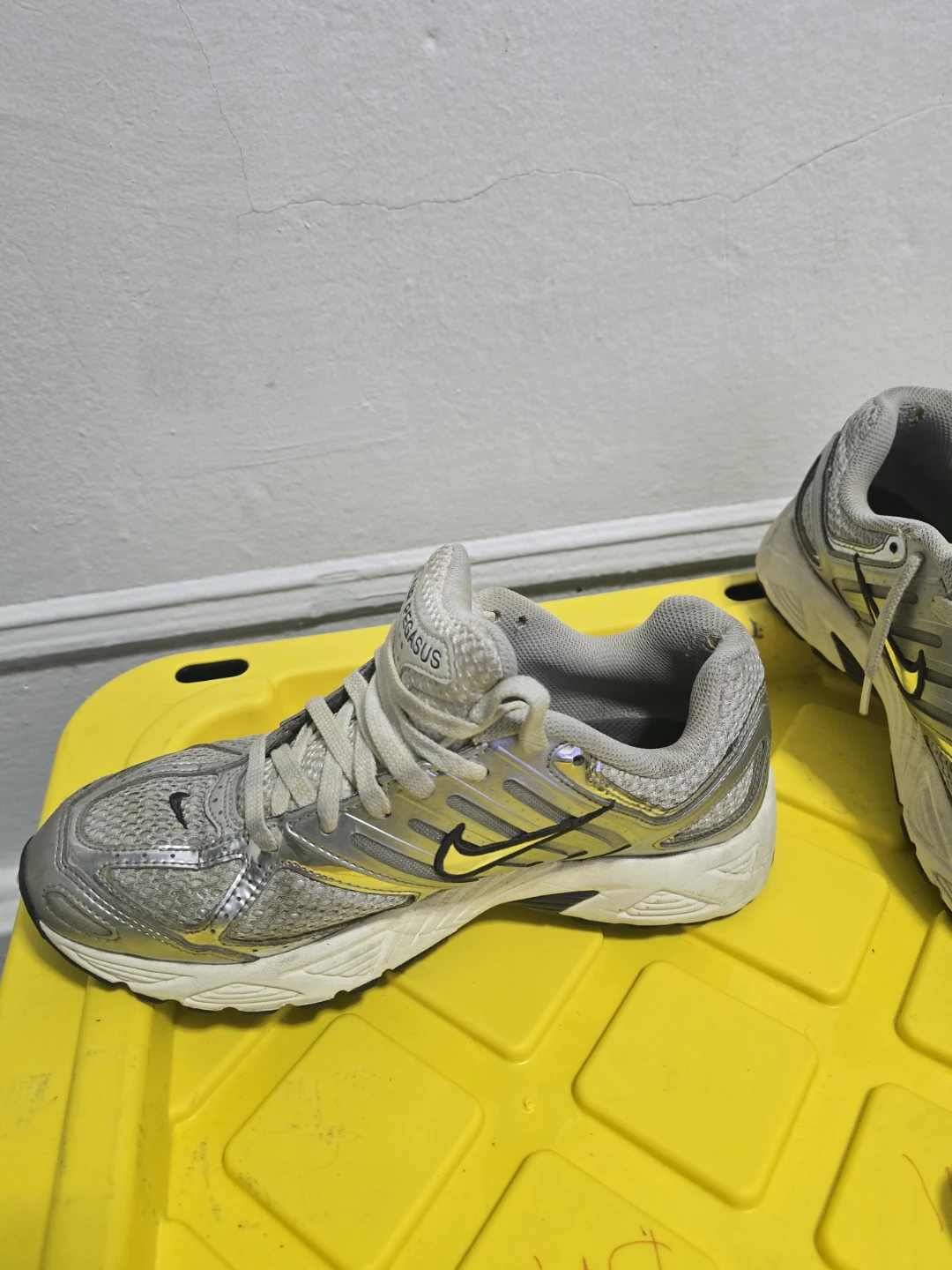 Nike Air Pegasus Running Shoes Silver - photo 2