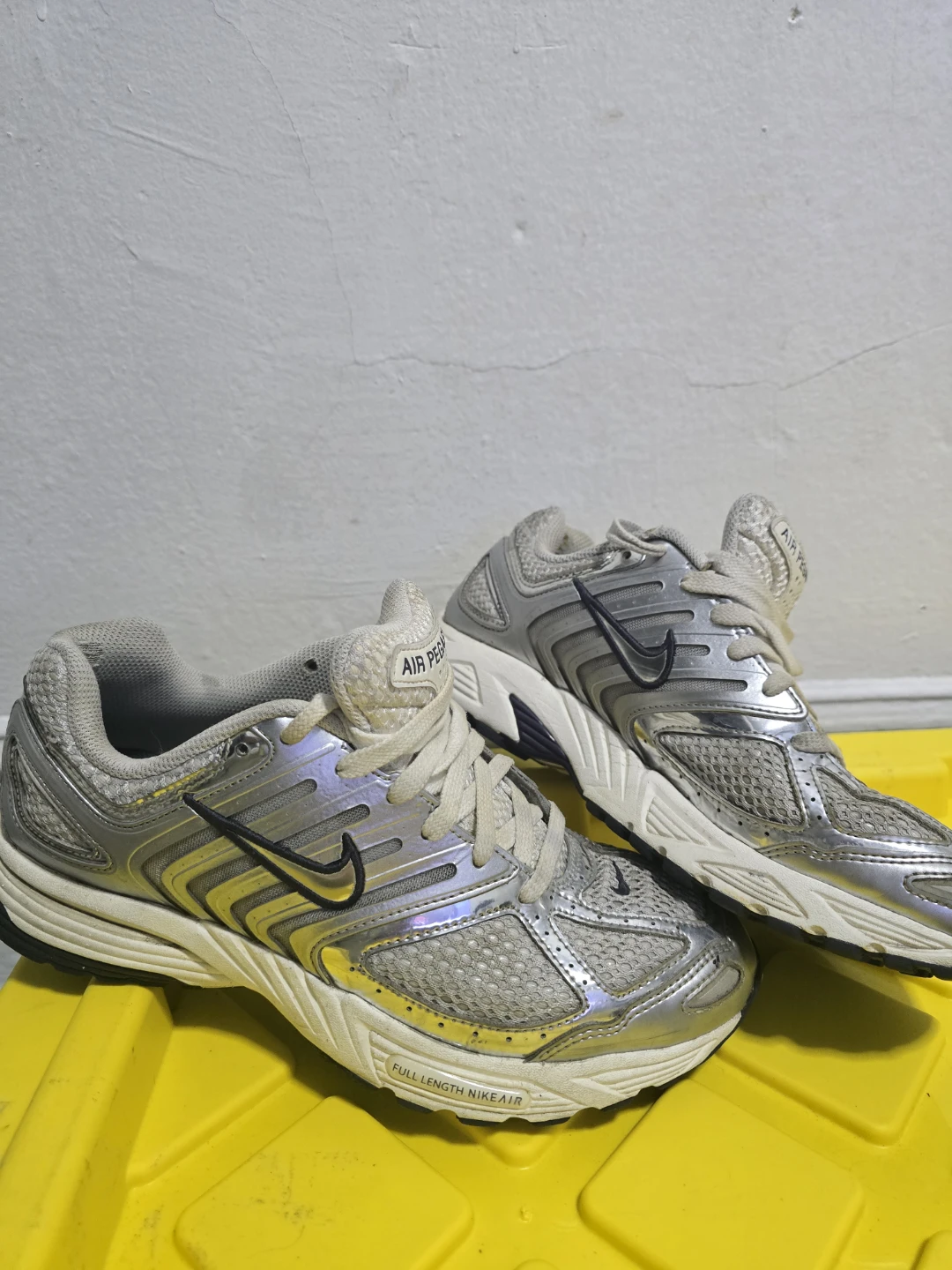 Nike Air Pegasus Running Shoes Silver - photo 4