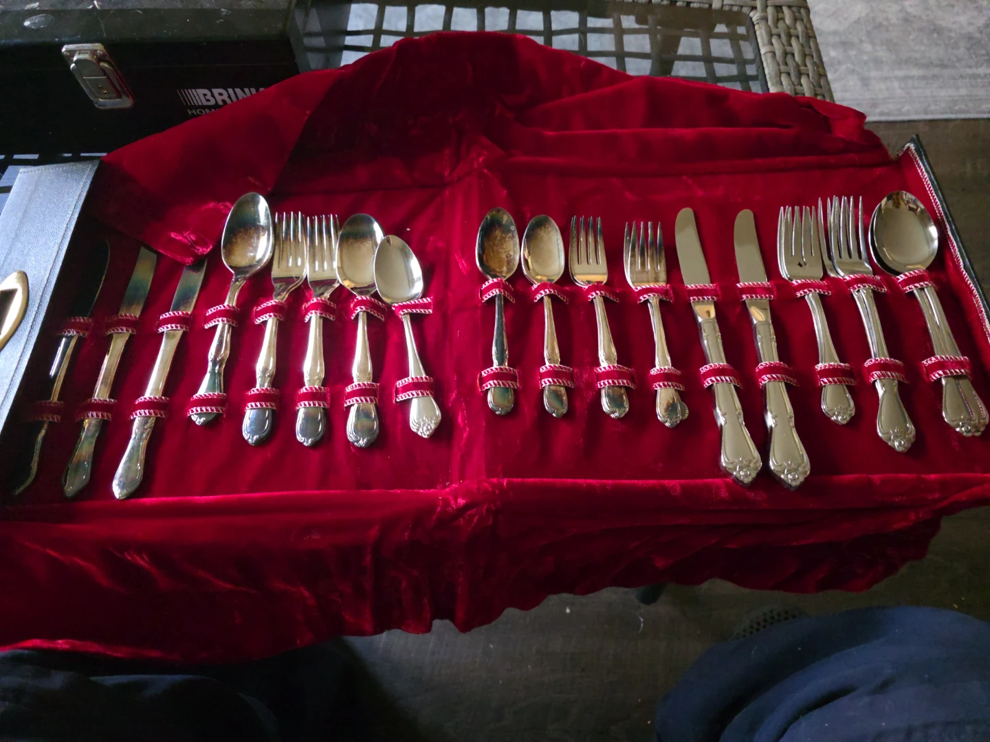 Silverware Cutlery Set in Presentation Case