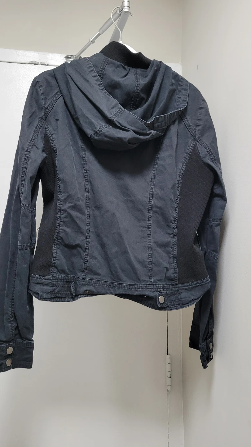 Vintage Guess Black Hooded Jacket - photo 3