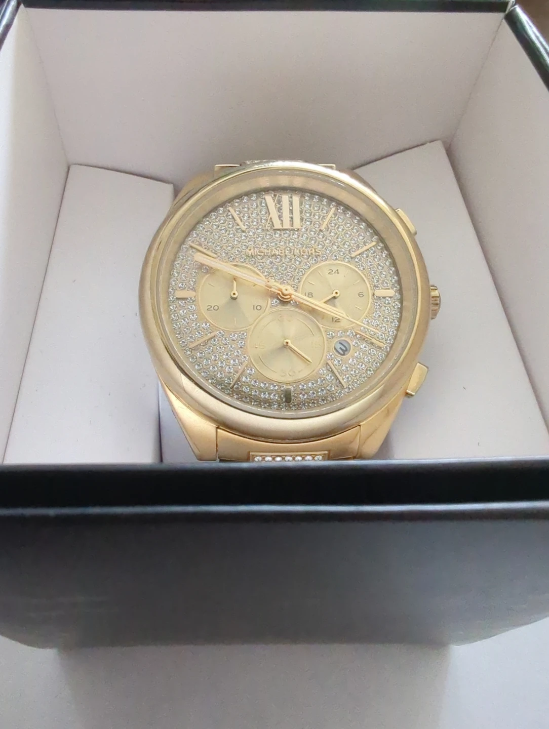 Michael Kors Gold Chronograph Watch