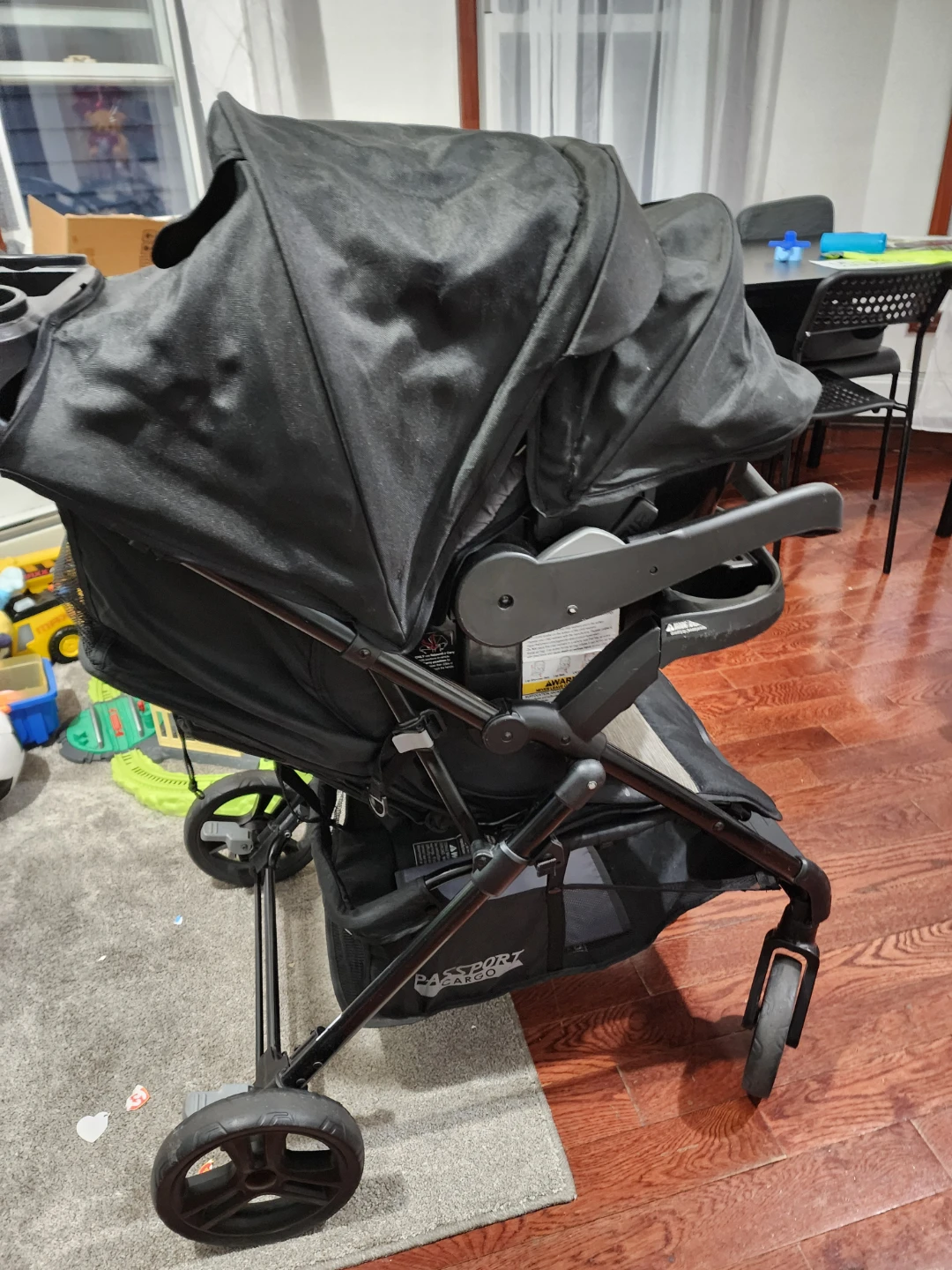 Black Baby Trend Passport Lite Jogger Stroller - photo 2