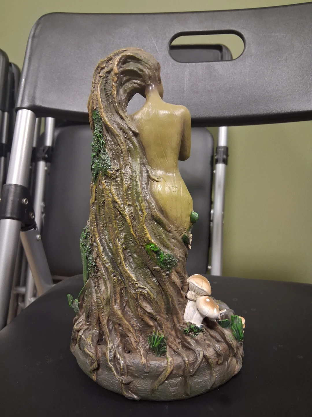Fairy Statue with Incense Cones - photo 4