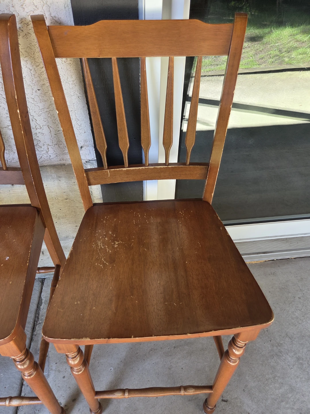 Set of 2 Wooden Chairs - photo 3