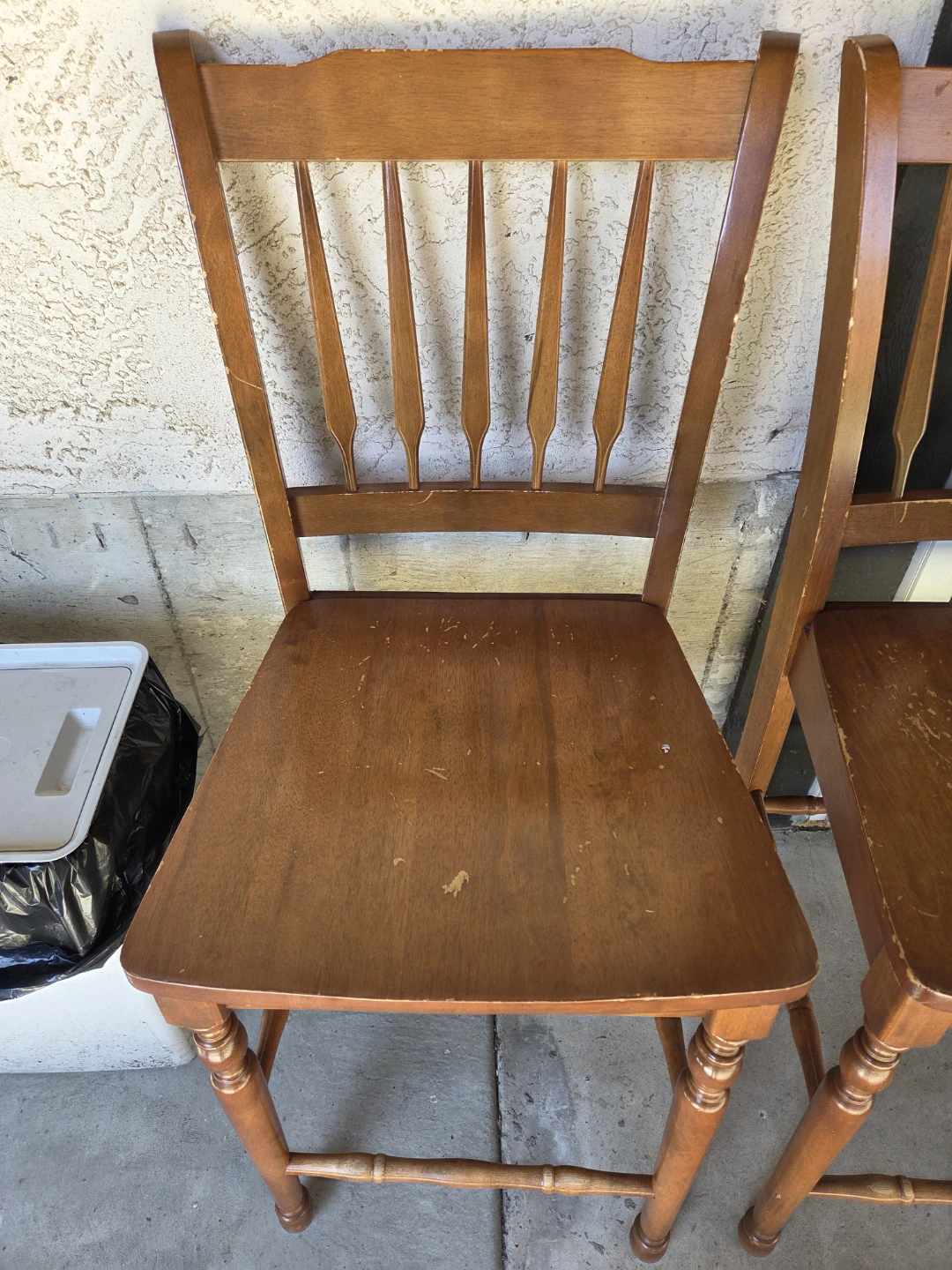 Set of 2 Wooden Chairs - photo 4