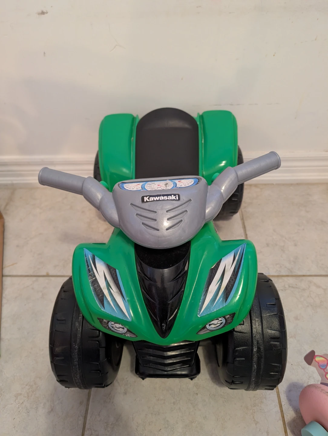 Kids Green Kawasaki Ride-On ATV