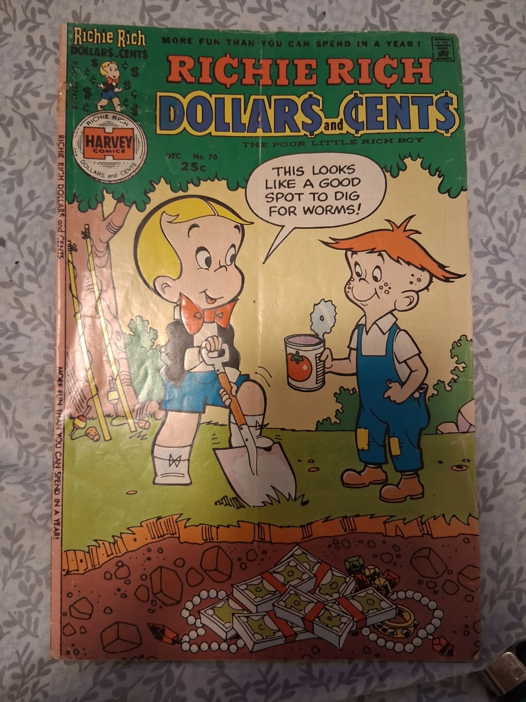 Richie Rich Dollars and Cents Comic Book #70 - photo 2