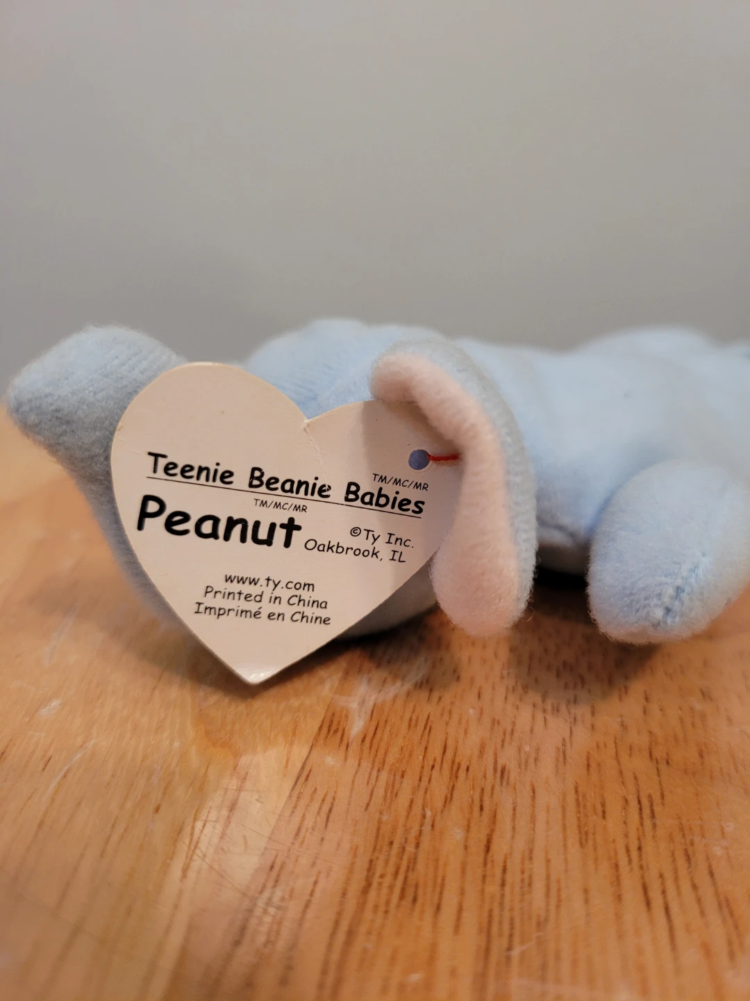 Ty Teenie Beanie Babies Peanut the Elephant Plush - photo 4