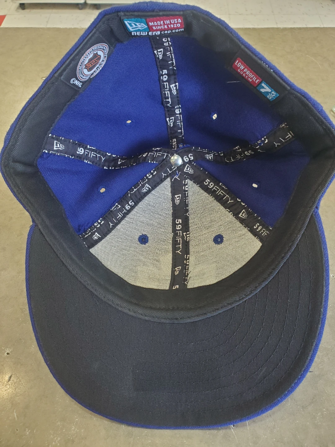 Toronto Maple Leafs New Era 59FIFTY Fitted Hat Size 7 5/8 - photo 2