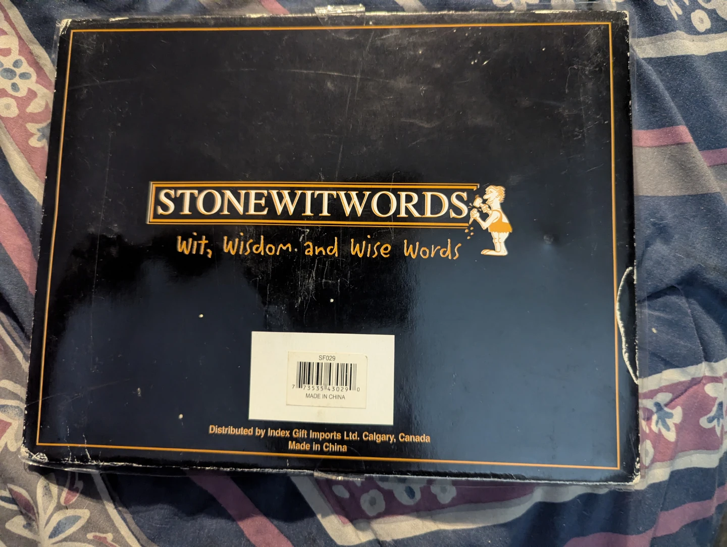 StoneWitWords "Happiness is being Married" Picture Frame