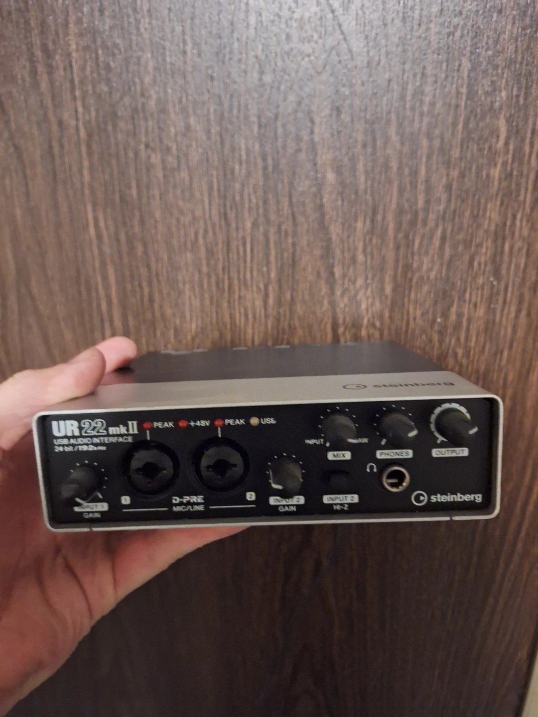 Steinberg UR22mkII USB Audio Interface and MXL 990 Microphone - photo 2