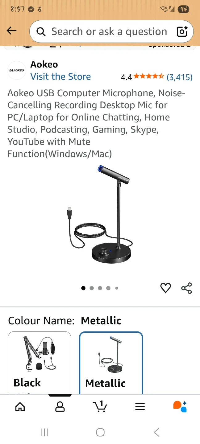 USB Computer Microphone