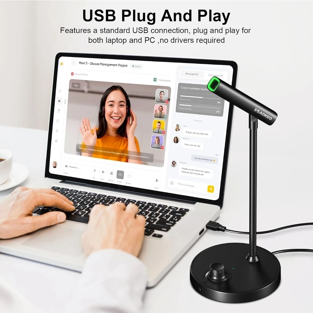 USB Computer Microphone - photo 5