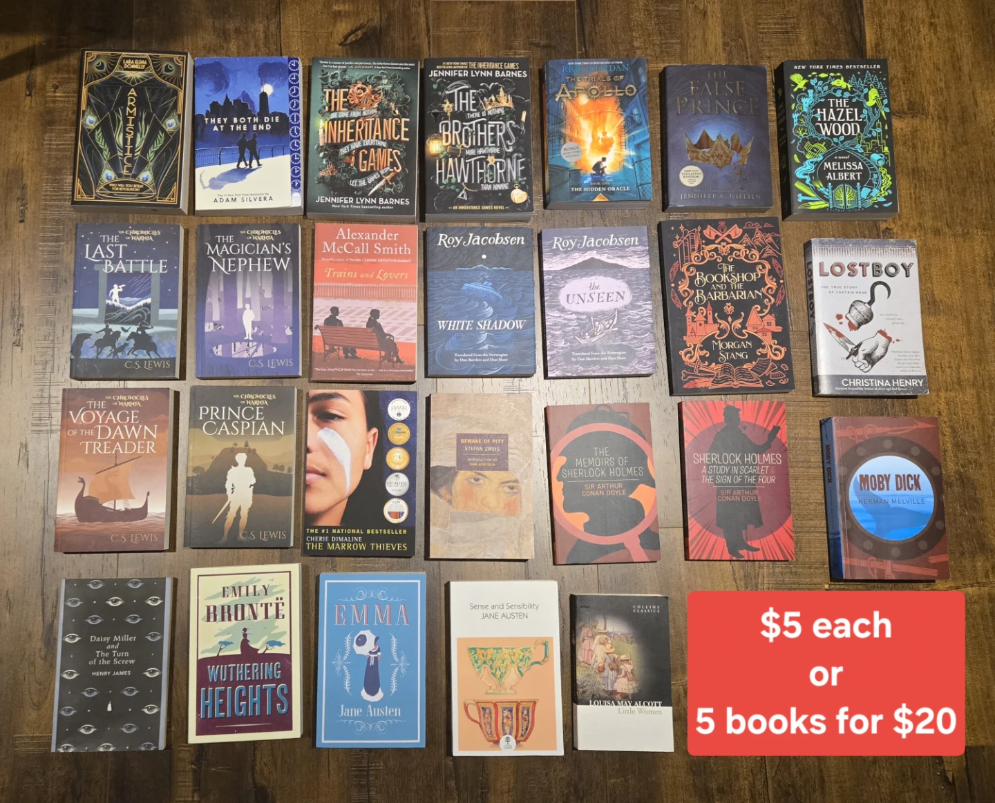 BOOK SALE — Moving Out! Everything Must Go    (1/3)