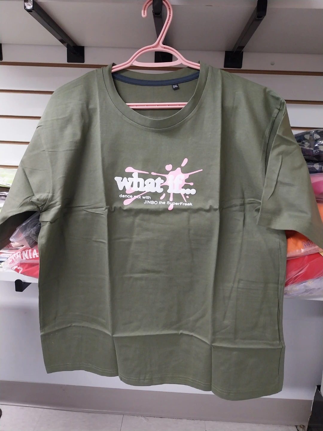 M&M Pure Cotton Graphic T-Shirt - Lime Green - photo 3