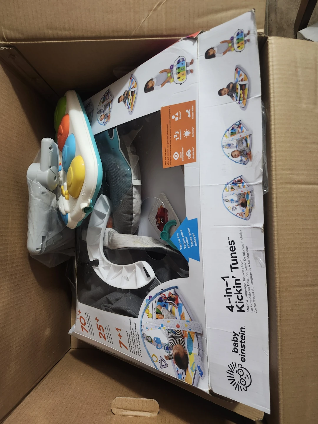 Baby Einstein 4-in-1 Kickin' Tunes Discovery Gym