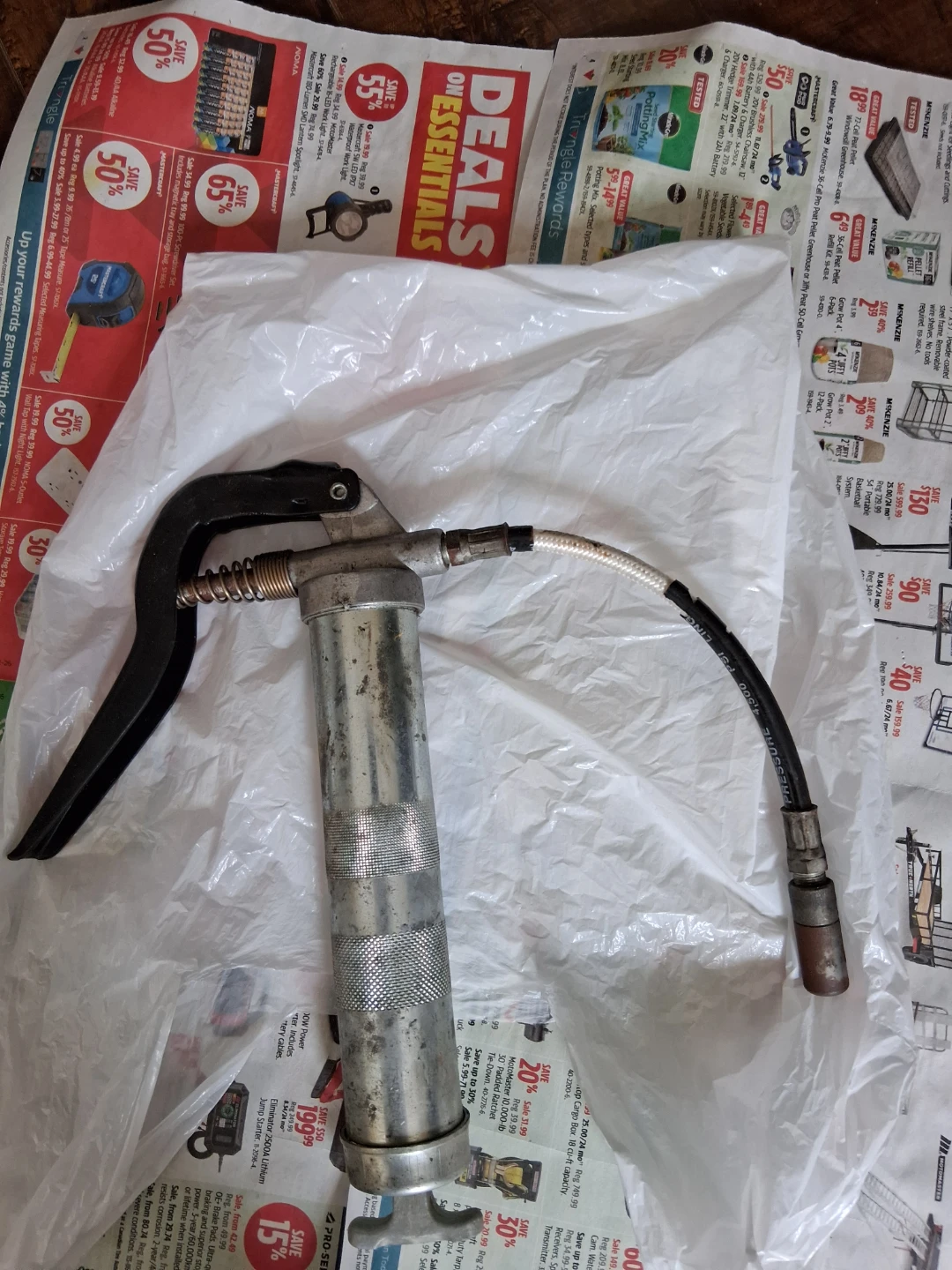 Grease Gun with Hose