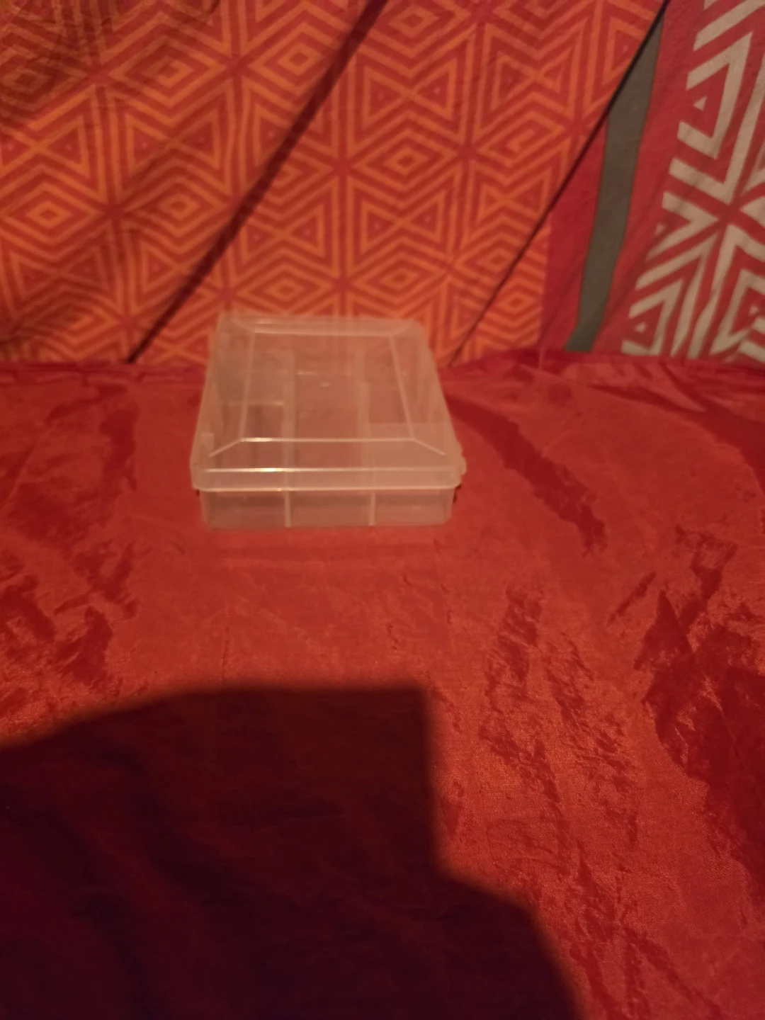 Clear Plastic Organizer Box with Multiple Compartments - photo 5