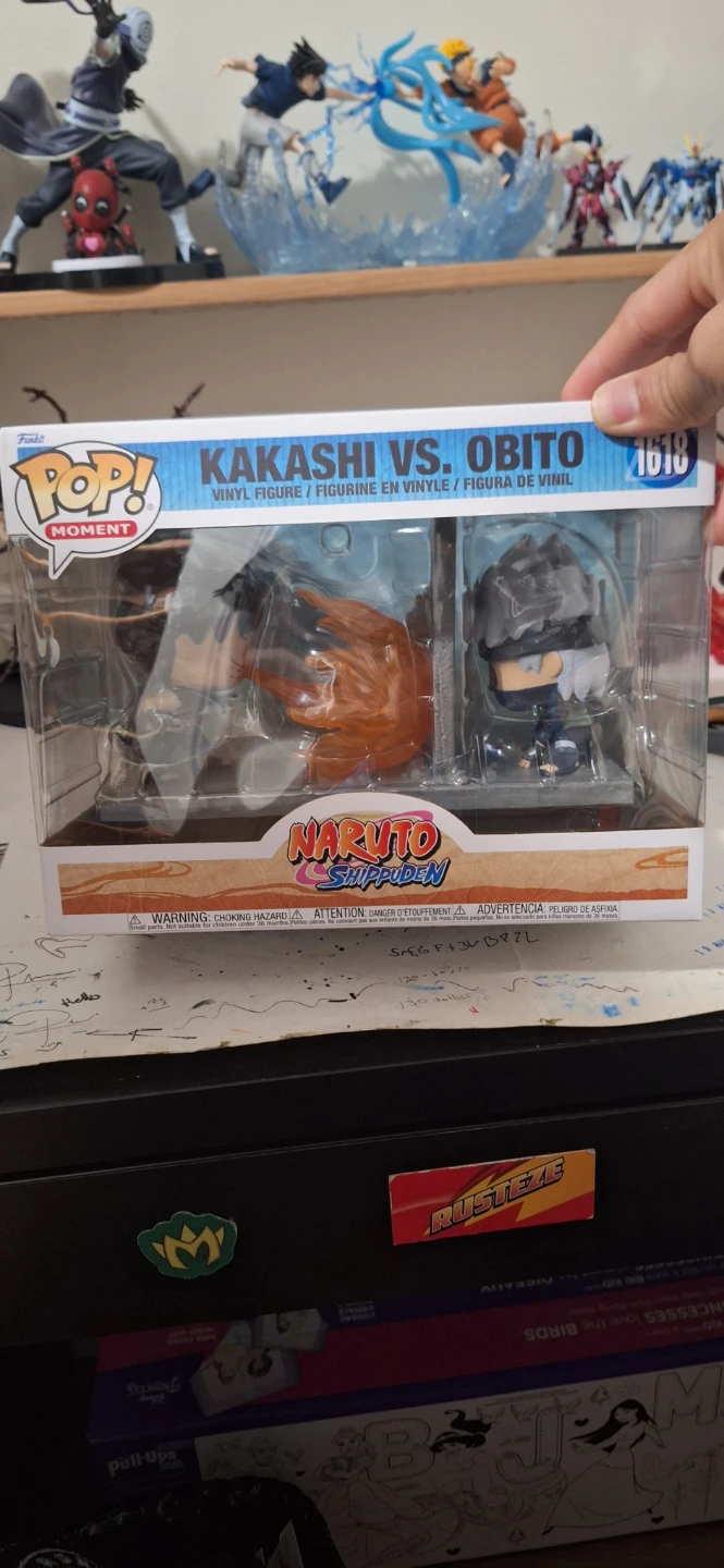 Funko Pop! Moment Kakashi vs Obito 1618 Naruto Shippuden