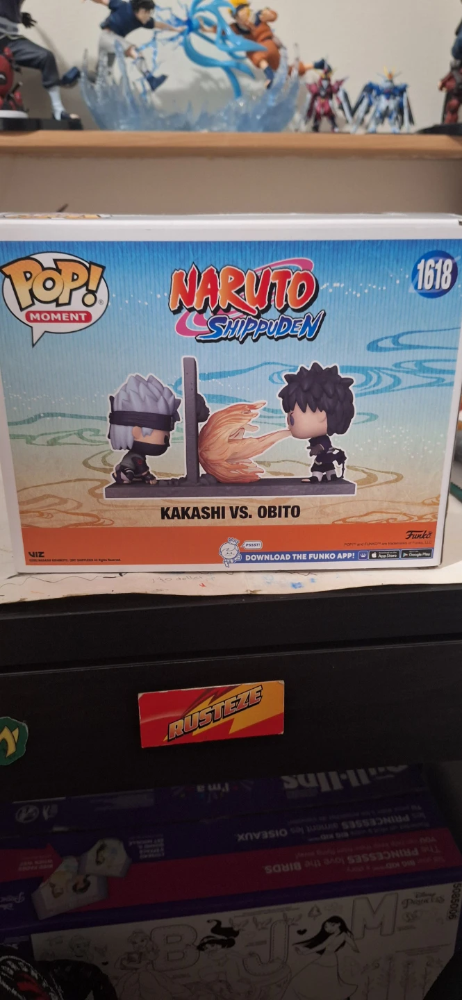 Funko Pop! Moment Kakashi vs Obito 1618 Naruto Shippuden - photo 2