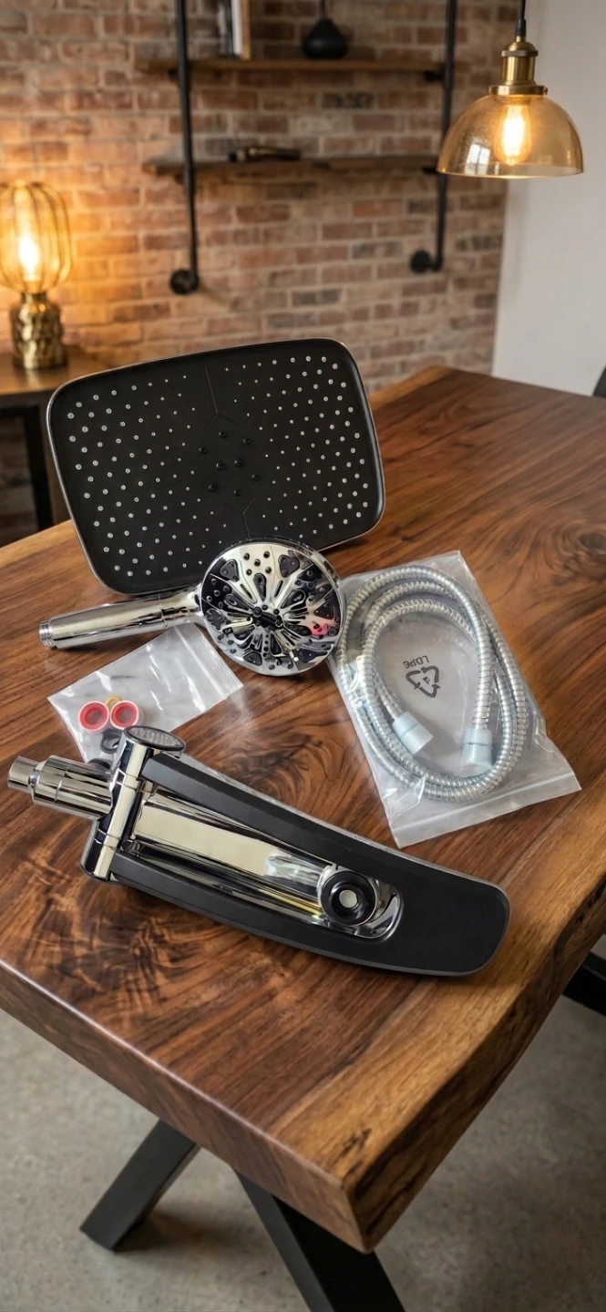 Razimo Rain Shower Head Combo with Magnetic Dock - photo 2