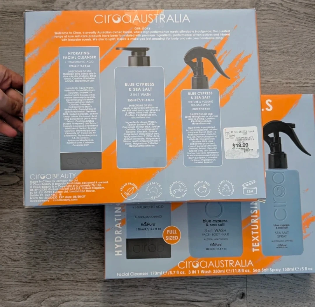 Cirqa Australia The Essentials Face+Body+Hair Set - photo 2